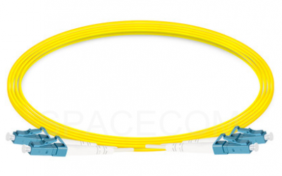 SPACECOM LC/UPC-LC/UPC 單模雙纖光纖跳線-2.0mm LSZH