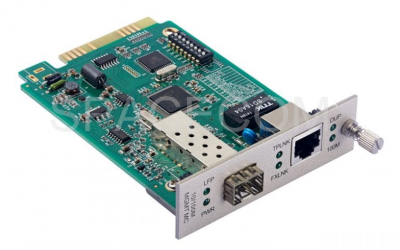 SPACECOM 百兆網管光纖收發器卡