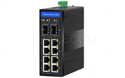 SPACECOM 8+2千兆網(wǎng)管工業(yè)交換機(jī)
