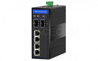 SPACECOM 4+2千兆管理工業(yè)交換機(jī)