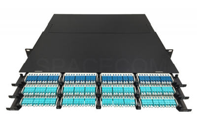 SPACECOM 1U144芯超高密度光纖配線箱 
